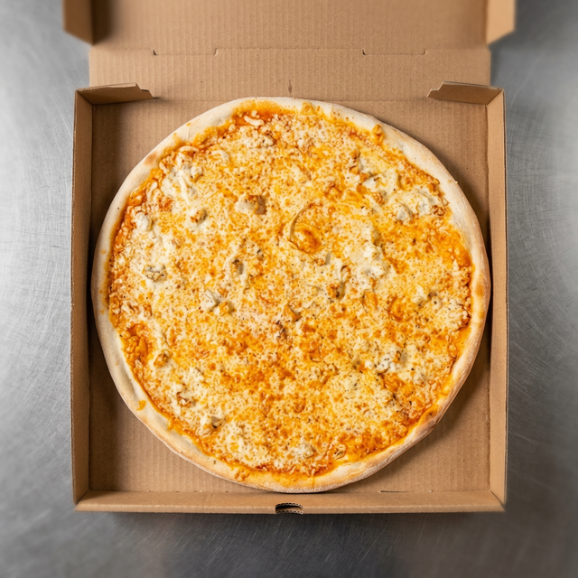 Buffalo Chicken Pizza.