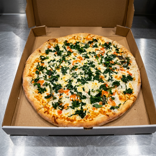 Mediterranean Pizza.