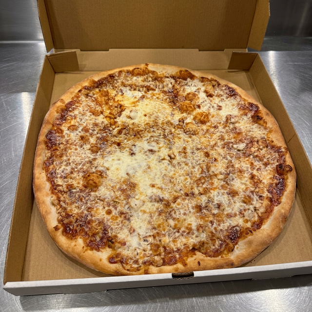 Barbeque Chicken Pizza.